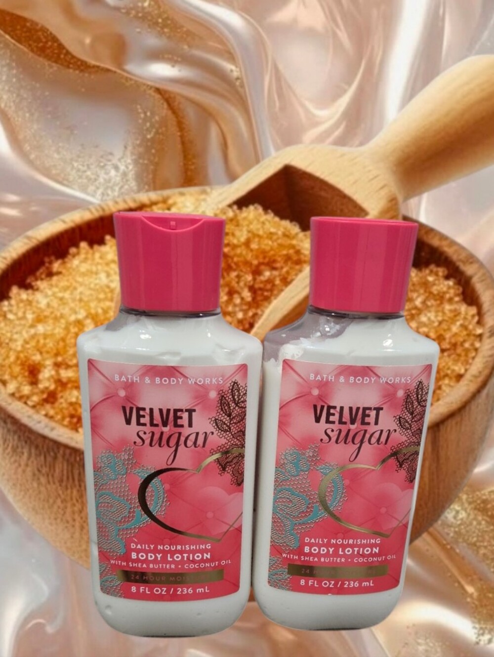 Bath & Body Works Ladies Velvet Sugar Daily Nourishing Body Lotion